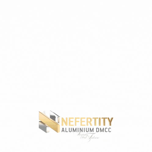 an advertisement for nefertity aluminium dmcc wishing a happy new year