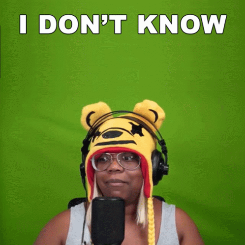 I Dont Know Aychristenegames GIF - I Dont Know Aychristenegames Who Knows GIFs