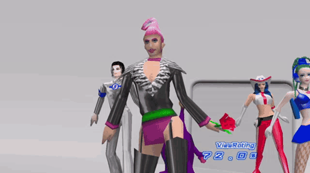 Space Channel5 Super Sexy Suit GIF