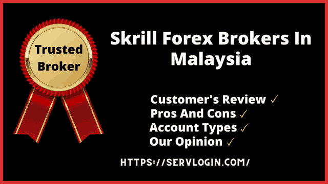 a trusted broker badge with a red ribbon