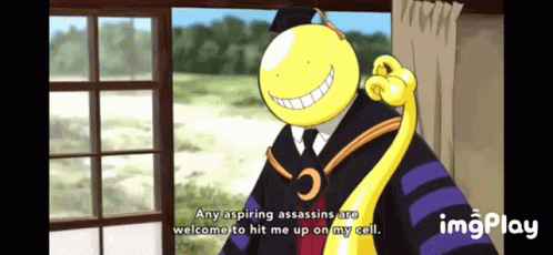 Koro Sensei Assassination Classroom GIF - Koro Sensei Assassination Classroom Flash GIFs