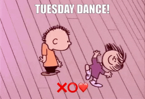 Tuesday Dance Charlie Brown GIF - Tuesday Dance Charlie Brown Party Vibes GIFs