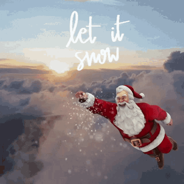 Snow Winter GIF - Snow Winter Santa Claus GIFs