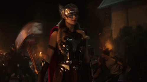 Jane Foster Lady Thor GIF - Jane Foster Lady Thor Thor Love And Thunder GIFs