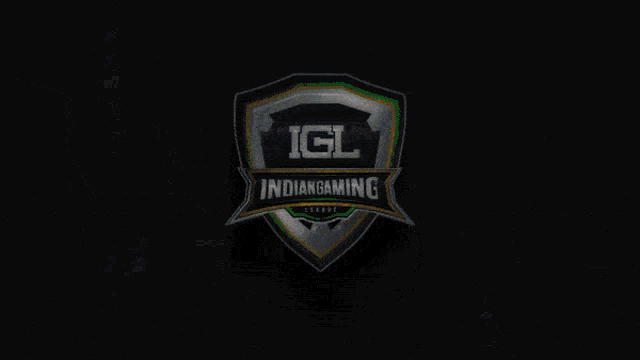 a blurry picture of a logo for igl gaming