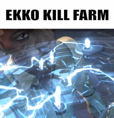 a poster for ekko kill farm shows a man surrounded by lightning and candles