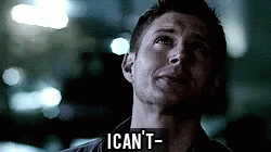 Dean'S I Can'T GIF - Supernatural Dean Winchester I Cant GIFs