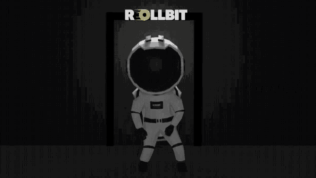 a cartoon of an astronaut with the words casino sportsbook and crypto trading on the bottom