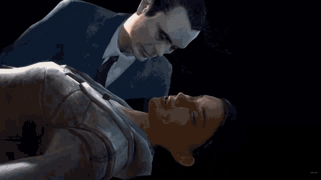 a man laying on a woman with the words prepare for unforse above him