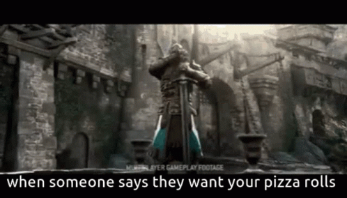 For Honor Pizza Rolls GIF - For Honor Pizza Rolls Gaming GIFs