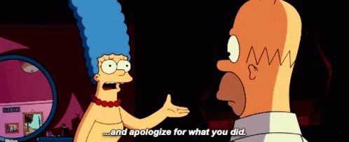 Simpsons Homer Simpson GIF - Simpsons Homer Simpson Apologize GIFs