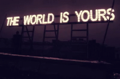 World Yours GIF - World Yours Ours GIFs
