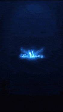 a poster for a movie called escape with a blue background