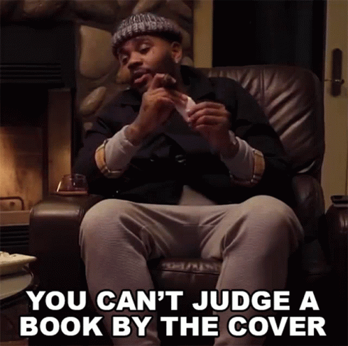 You Cant Judge A Book By The Cover Kevin Gates GIF - You Cant Judge A Book By The Cover Kevin Gates You Cant Judge Someone Based On Their Outlook GIFs