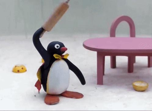 Pingu Throw GIF - Pingu Throw Pingu Throw GIFs