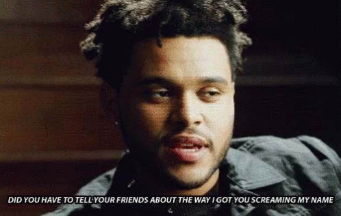 The Weeknd Sex GIF - The Weeknd Sex The Way I Got You Screaming My Name GIFs
