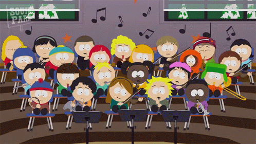 Band South Park GIF - Band South Park Music GIFs
