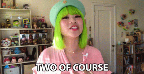 Two Of Course Goldie Chan GIF - Two Of Course Goldie Chan Goldiecylon GIFs