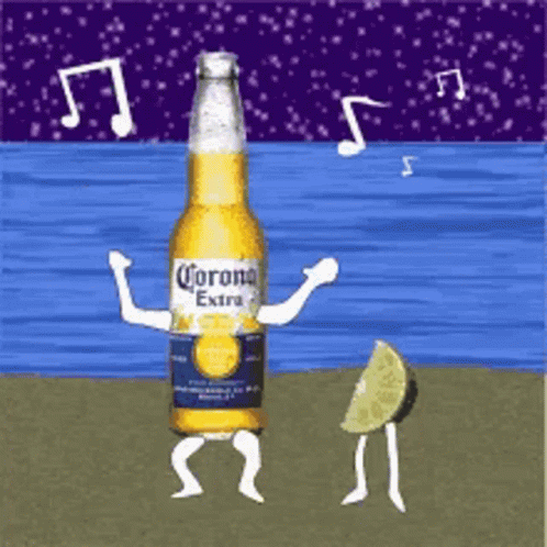Corona Time Dancing Beer GIF - Corona Time Dancing Beer Lime GIFs