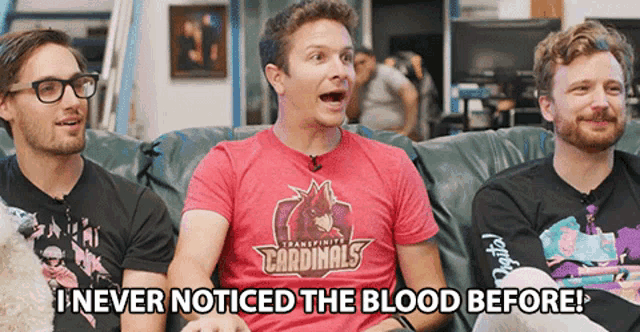 I Never Noticed The Blood Before Details GIF - I Never Noticed The Blood Before Details Rewatching GIFs