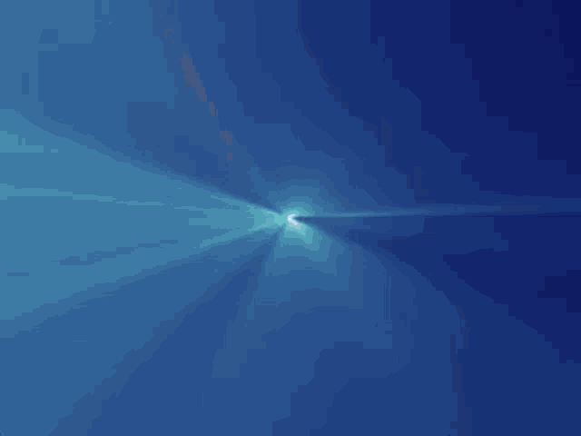 a blue background with a few lines of light coming out of it