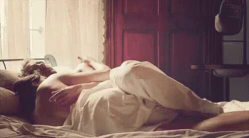 Couple In Bed Good Morning GIF - Couple In Bed Good Morning GIFs