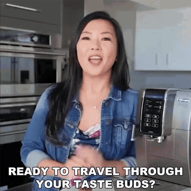 Ready To Travel Through Your Taste Buds Tinger Hseih GIF - Ready To Travel Through Your Taste Buds Tinger Hseih Dash Of Ting GIFs