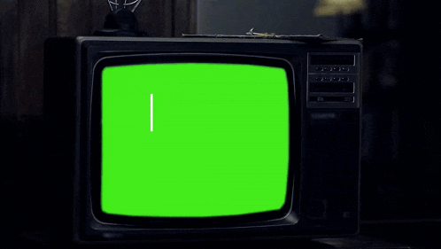 a television with a green screen that says ' wuuasik sikaaat '