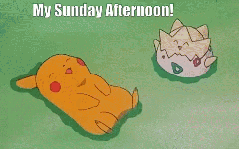 Sunday Afternoon Pokemon GIF - Sunday Afternoon Pokemon GIFs