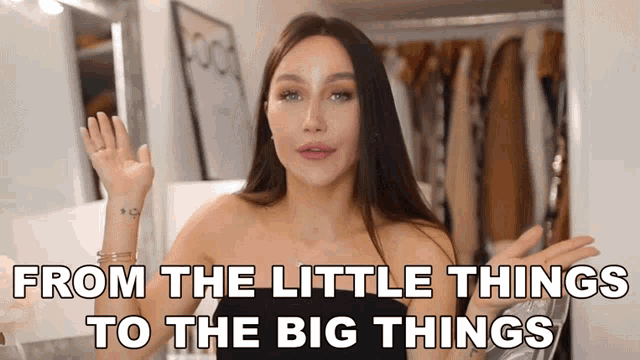 From The Little Things To The Big Things And Everything In Between Lisa Alexandra GIF - From The Little Things To The Big Things And Everything In Between Lisa Alexandra Coco Lili GIFs