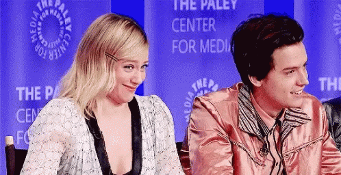 Cole Sprouse Lili Reinhart GIF - Cole Sprouse Lili Reinhart Laughing GIFs
