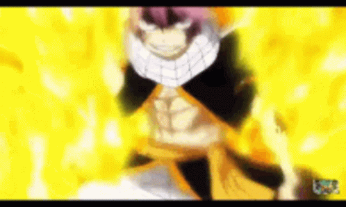 Fairy Tail Natsu Dragneel GIF - Fairy Tail Natsu Dragneel Fire GIFs