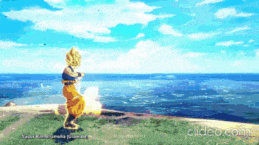 a screenshot of a video game called super kamenamaha ultimate