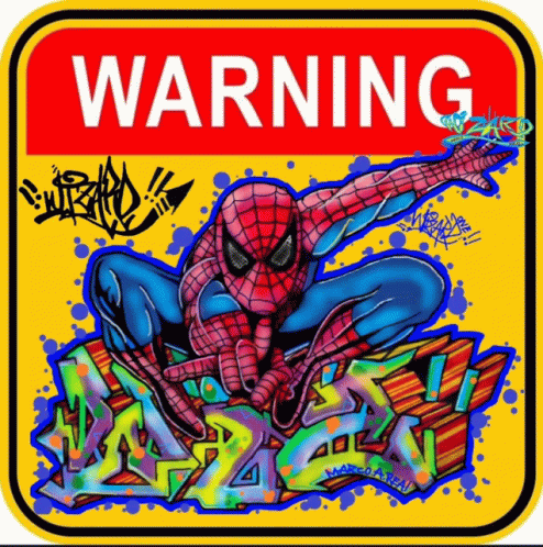Wizard Graffiti Spiderman GIF - Wizard Graffiti Spiderman Sticker GIFs