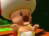 Scream Toad GIF - Scream Toad Super Mario GIFs