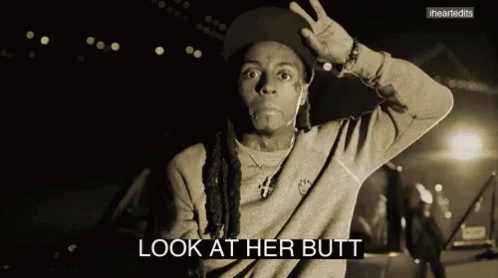 Lil Wayne GIF - Lil Wayne Weezy Butt GIFs
