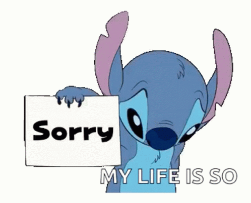 Sorry Stitch GIF - Sorry Stitch 史迪奇 GIFs