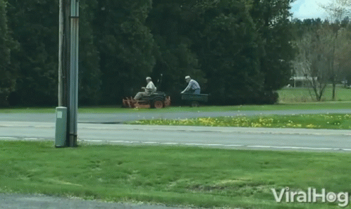 Mowing Landscaping GIF - Mowing Landscaping Old Timers GIFs