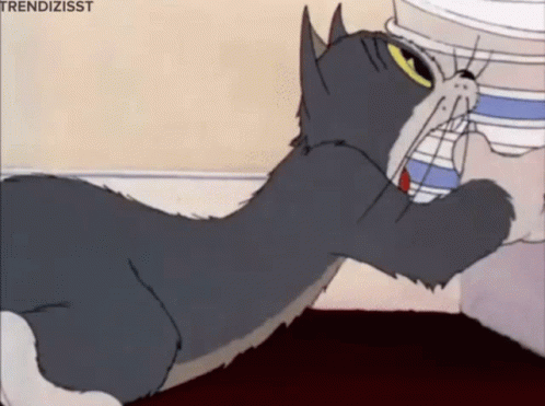 Milk Tom And Jerry GIF - Milk Tom And Jerry The End GIFs