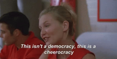 Kirsten Dunst This Is Cheerocracy GIF - Kirsten Dunst This Is Cheerocracy Democracy GIFs
