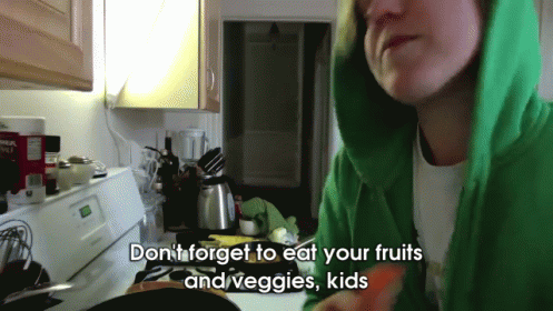 Remember Kids! GIF - Eat Fruits Veggies GIFs