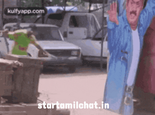 a picture of a man with the words starttamilchat.in written below it