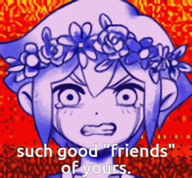 Omori Such Good Friends GIF - Omori Such Good Friends Woah Great Friends You Have There GIFs