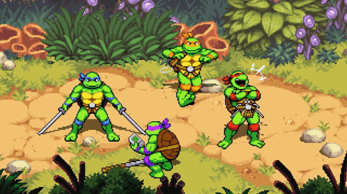 Teenage Teenage Mutant Ninja Turtles GIF - Teenage Teenage Mutant Ninja Turtles Shredders Revenge GIFs