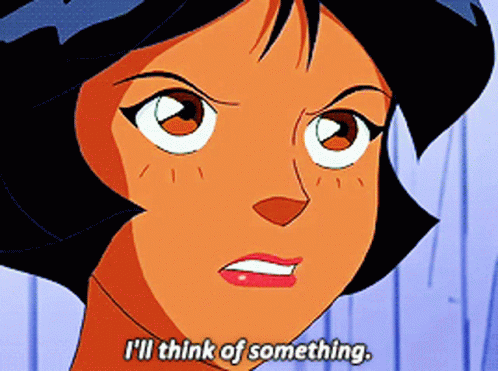 Totally Spies Alex GIF - Totally Spies Alex Ill Think Of Something GIFs