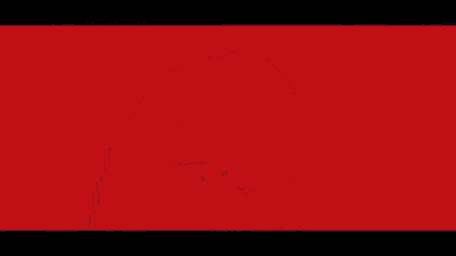 a red white and blue background with a few lines on it