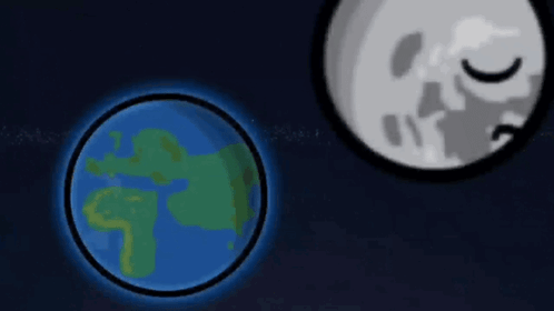 Earth Moon GIF - Earth Moon Solarballs GIFs