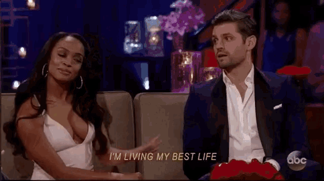 Bachelorette Living My Best Life GIF