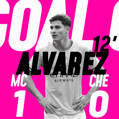 a black and white photo of a soccer player with the name alvarez at the top