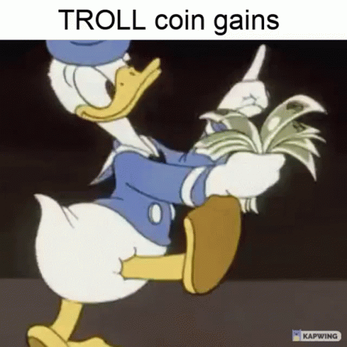 Trollcoin Money GIF - Trollcoin Money Crypto GIFs